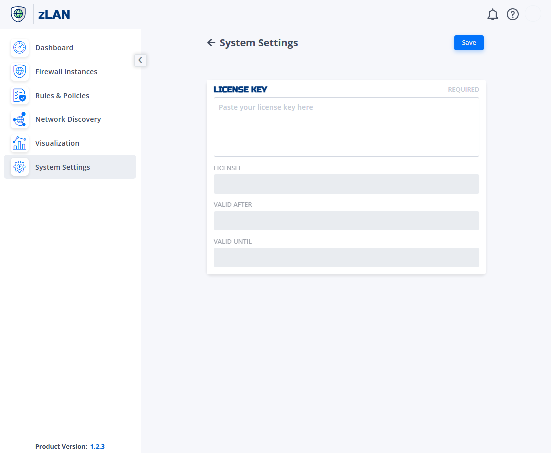 Manage license